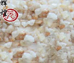 Silver white vermiculite expansion